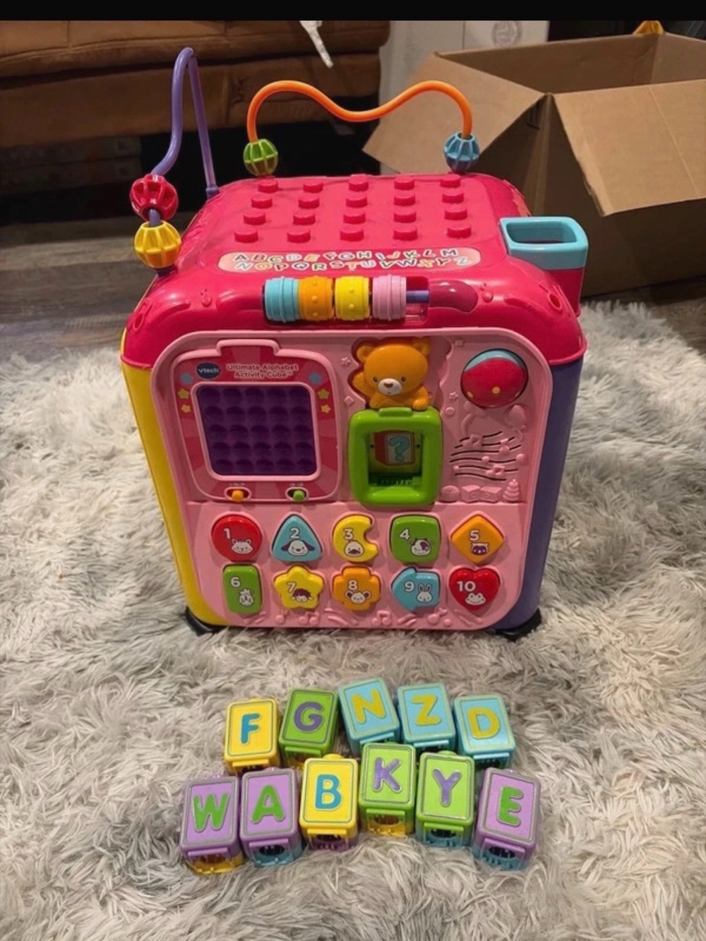 Vtech ultimate alphabet cube